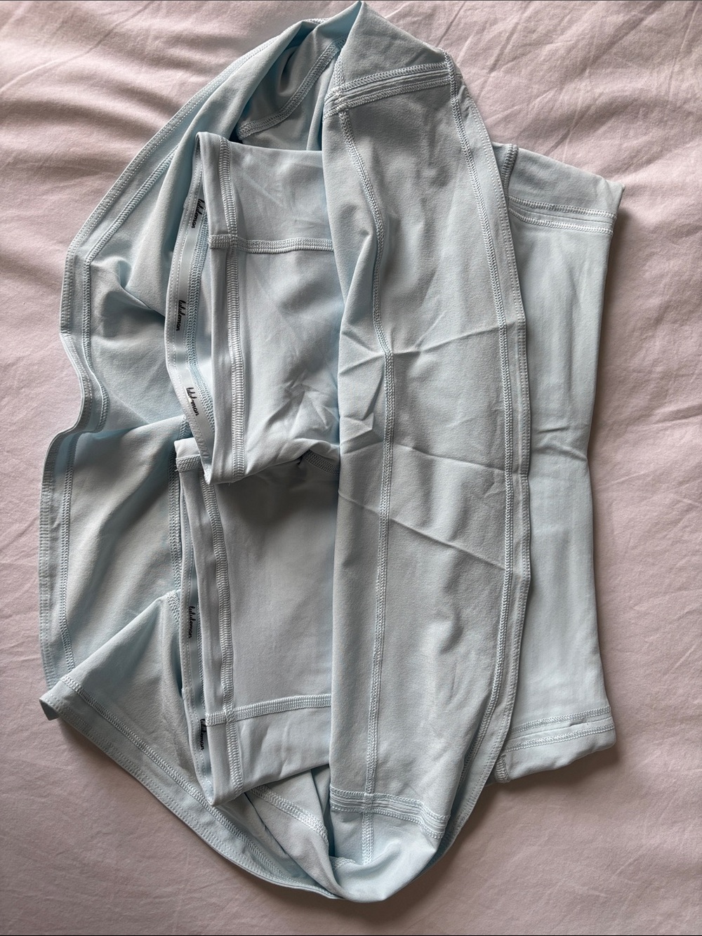 Lululemon Pace Rival Mid-Rise Skirt in Powder Blue (Size 4) - Picture 4 of 4